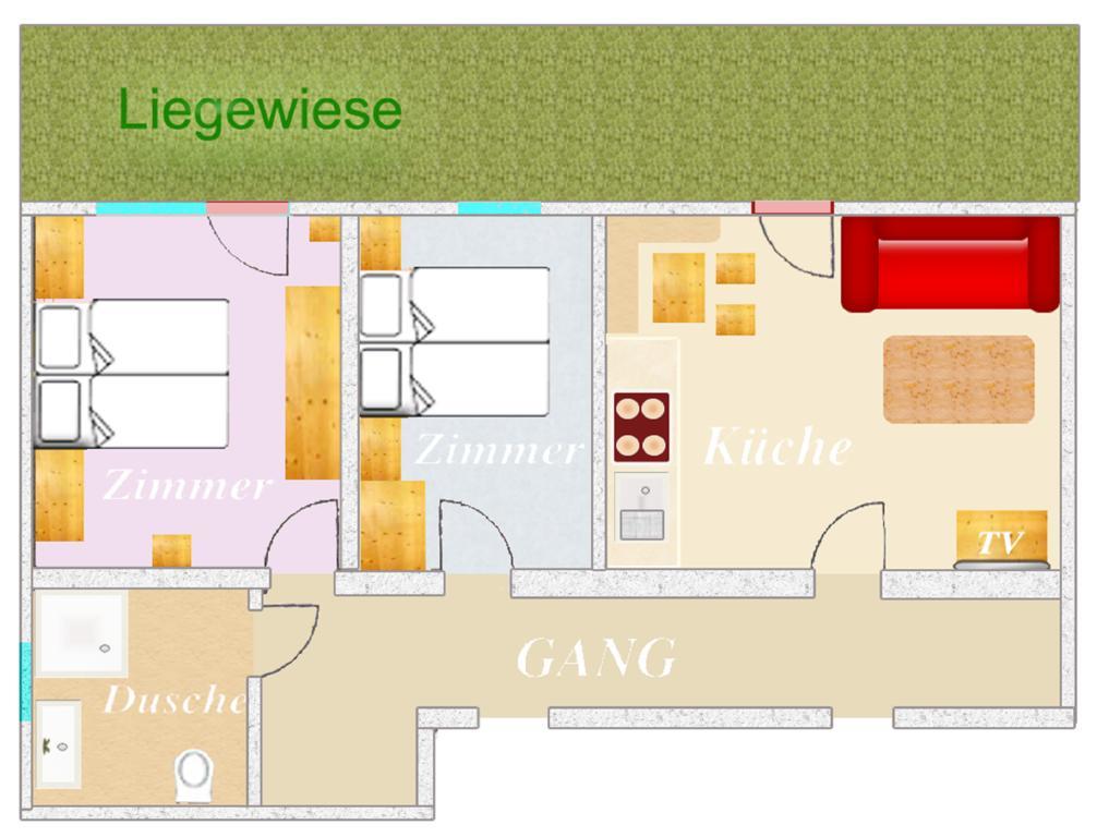 Apartment Kreidl Hippach Exterior photo